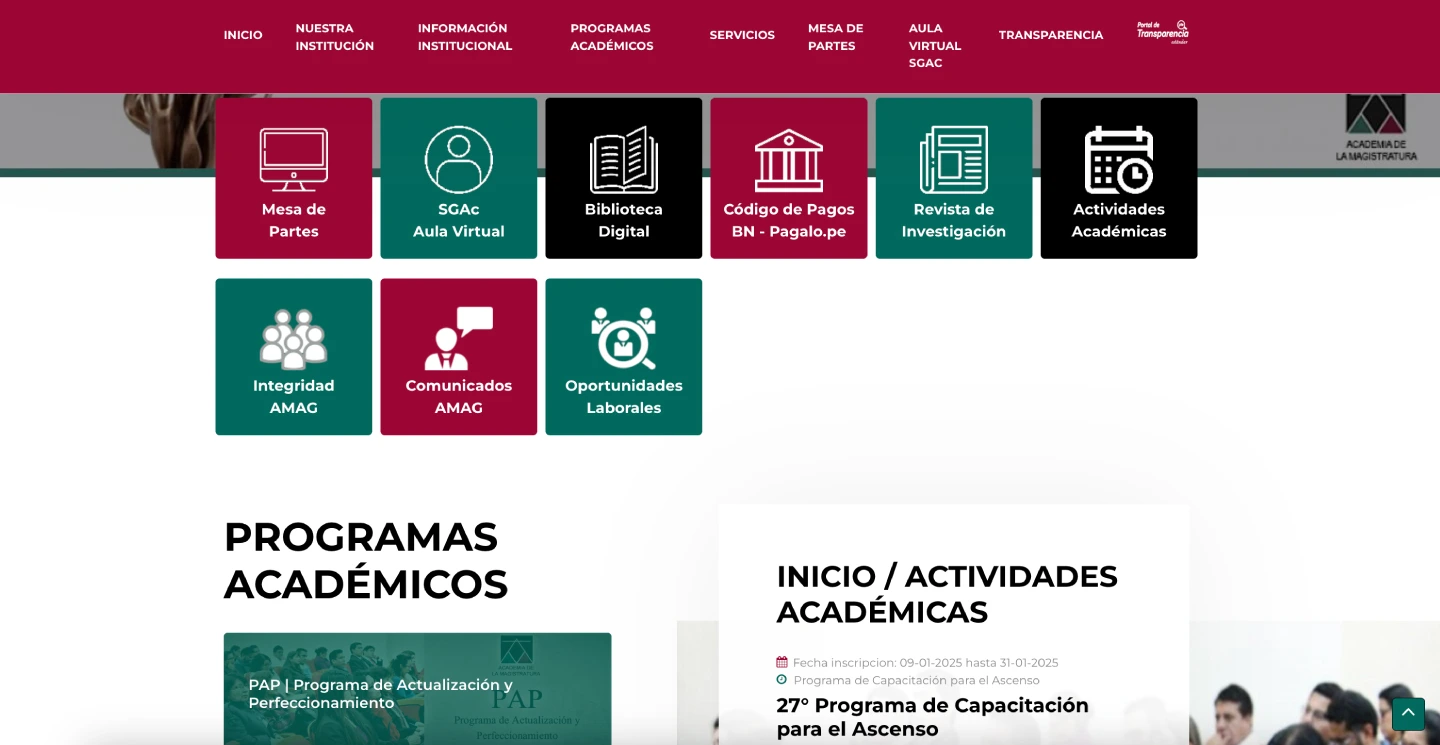 Caso de éxito AMAG con Amber y AWS - modernización de infraestructura judicial