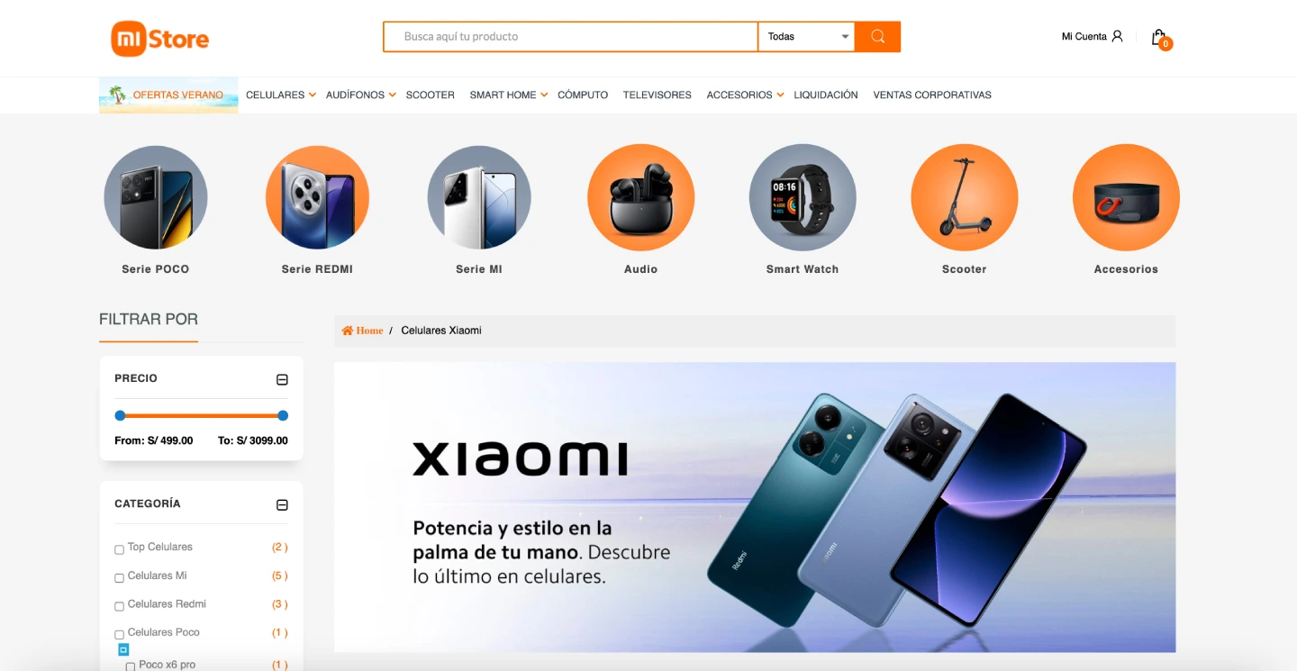 Caso de éxito Xiaomi Perú con Amber y AWS - optimización logística cloud
